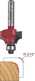 Customers who bought this item also bought. Freud 3 8 X 3 8 Round Nose Router Bit 18 106