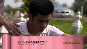 Meski raganya terkulai lemah di ranjang rumah sakit, jiwanya tetap hidup layaknya. Drama Tv3 Sabtu