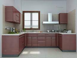 Custom cabinets cases are built from plywood and doors are made from solid wood. Modern Plywood Kitchen Cabinet Rs 900 Square Feet Sai Saathvik Interiors Id 19827804533