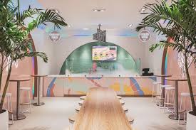 Buying ice cream is so much fun.check it out, guys.kids buyin. Ice Scream Shop Asthetique Archdaily