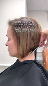 How to Cut a Stacked Bob Haircut: DIY Tutorial