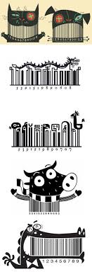 Creative Barcode Design Grafik Design Grafik Kommunikationsdesign