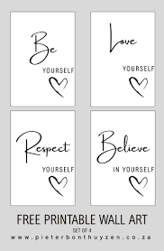 I've been updating my home decor a little bit recently, and i have realized that there are tons of beautiful free. Pin On Wall Art Quotes Bedroom