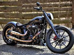 Harley Davidson Breakout Custombike Competitor By Bt Choppers Dark Kustom Custombikes Softail Harley Davidson New Harley Davidson