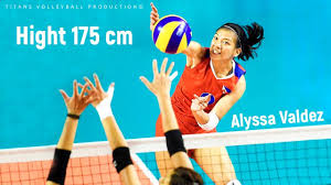 Former lady eagles star alyssa valdez said she is impressed with the way the current version of the ateneo women's volleyball team has matured. Alyssa Valdez Amazing Volleyball Player Hight 175 Cm Motivation Video Youtube