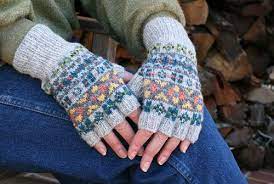 Whether you are a beginner or an expert, whether you knit, crochet or craft, we have a pattern for you. Knab Fingerless Gloves Fair Isle Knitting Patterns Fingerless Mittens Crochet Fingerless Gloves Knitted