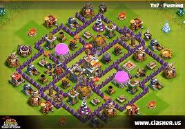 Gambar base coc th 7. Town Hall Base Trophy Th 7 1024x720 Wallpaper Teahub Io
