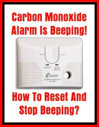 It beeps continuously until the co goes off. Carbon Monoxide Alarm Is Beeping How To Reset And Stop Beeping