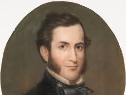 Lot 351: Attr. William Thurston Black, TN oval portrait of Mr. Rush