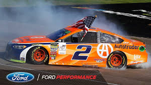 Click on the race number to see the results of that race. Brad Keselowski Wins 2018 Nascar Playoffs Opener In Las Vegas Ford Performance Youtube