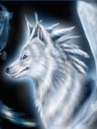 Find the best animated wolf wallpaper on getwallpapers. 0018 Gif 240 320 Magical Wolf Animation Animal Gifs