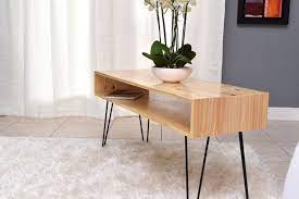 A coffee table does a lot of work. How To Make A Coffee Table With Hairpin Legs