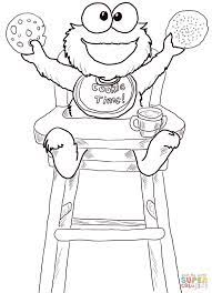 These cookie monster coloring sheets will be quite fun for your kid to color because he or she may be a big fan of the muppets, especially the cookie monster. Printable Coloring Pages Of The Cookie Monster Coloring Home