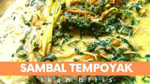 Tumis cili dan bawang putih yang telah ditumbuk. Sambal Tempoyak Ikan Bilis Youtube