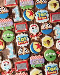 The story behind this beautiful puzzle cake has touched my heart. Toy Story Cookies For A 1st Birthday Baking