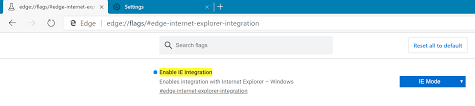 Enable Ie Mode On Chromium Microsoft Edge Infotech News