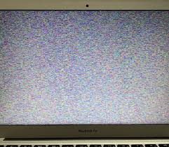 A fix that has certainly worked for me is after you boot (after seeing the rainbow), change screen resolution (under system preferences) and then change resolution back to your normal settings. Screen Goes Fuzzy Static Then Logs Out Apple Community