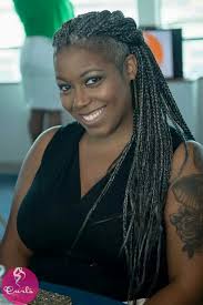 Black And Grey Braids Hairstyles Silver Grey Braids Grey Hair Inspiration Natural Gray Hair Beautiful Gray Hair