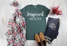 Download Christmas Mockup Bella Canvas 3001 Forest Heather Green Unisex Jersey T Shirt Mockup Christmas F Clothing Mockup Mockup Free Psd Shirt Mockup