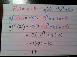 Composition Of Functions Middle School Algebra Algebra Maths Algebra