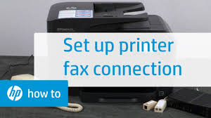 Check spelling or type a new query. Setting Up A Fax Connection With An Hp Printer Hp Printer Hpsupport Youtube