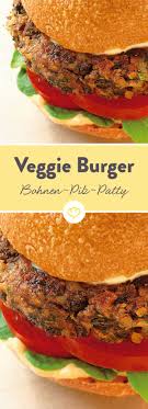 Bohnen Pilze Burger Rezept Pilz Burger Vegetarische Grillrezepte Burger Grillen