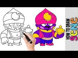 How To Draw Gene From Brawl Stars Cute Easy Drawings New Skins New Best Brawlers Youtube Cute Easy Drawings Easy Drawings Cute Drawings