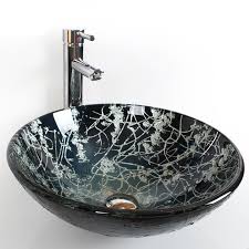 Modern Glas Waschbecken Rund Mit Wasserhahn Mit Gunstiger Preis Kaufen Waschbecken Rund Waschbecken Waschbecken Armaturen