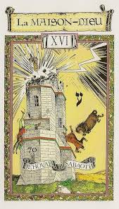 The House Of God The Tower Le Tarot Des Templiers Tarot Tattoo The Tower Tarot The Tower Tarot Card
