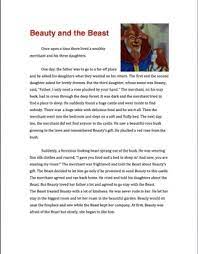 17.beauty and the beast was the second disney film produced (and first prestige film) to use caps (computer animation production system), a the only other animated films nominated for best picture are up and toy story 3. Beauty And The Beast Paired Passages Resources Play Short Story Poem Flyer