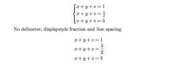 Just start a dimension with an equals (=) sign, add a formula and press enter. How Do You Align A System Of Equations Stack Overflow