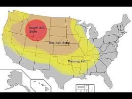 Yellowstone Rated High Risk By Usgs The Zones Of Impact Etna Sliding In Super Volcano Seismograph Yellowstone