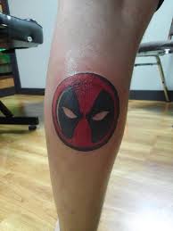 This is a stock image i made using paintbrush of deadpool's symbol from marvel comics! 14 Deadpool Symbol Tattoos Deadpool Symbol Tattoos Deadpool Tattoo Tattoo Shop Marvel Tattoos