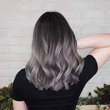 50 Shades Of Grey Hair Colours By Singaporean Hairstylists Grey Ombre Hair Hair Styles Grey Hair Color