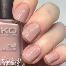 Kiko Milano Nail Lacquer Swatch 508 Rose Sand Nails