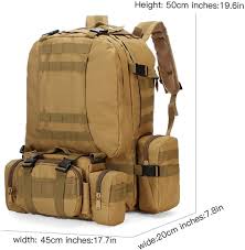 See full list on unitconverters.net Sporting Goods 55l Outdoor Military Molle Tactical Backpack Rucksack Camping Bag Travel Hiking Back Pack