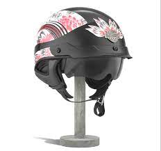 Harley Davidson Women S Terrace Dream J03 Half Helmet Ultra Light Sun Shield Removable Liner 98286 19vx