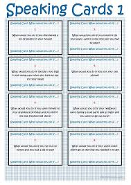 Speaking Cards What Would You Do If Worksheet Free Esl Printable Workshee Cards Speaking Activities English Learn English Speaking Activities Esl