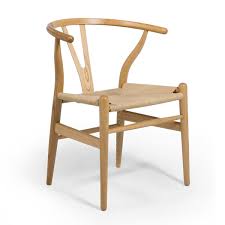 Hans Wegner Ch24 Wishbone Chair Comfy Leather Chair Wishbone Chair Solid Wood Dining Chairs