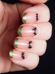 Alien nail design for halloween. 48 Halloween Nail Art Ideas 2020 Easy Halloween Nail Polish Designs