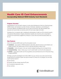 Located on the front of the card is the united healthcare brand name (except on the hp, medica and sierra products) to ensure you are reading the correct card. 100 9100 Uhc Id Card Facts 1 10 Unitedhealthcareonline Com