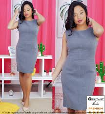 Maybe you would like to learn more about one of these? 9263 R Robe Droite Classique Grise I L Instant Mode Facebook