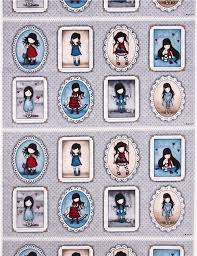 Exciting news for gorjuss fans in spain!❤️ take a look at the brand new santoro's gorjuss™ collection from planeta. Grauer Madchen Kinder Paneel Stoff Simply Gorjuss Quilting Treasures Kawaii Fabric Shop Stoff Bestellen Susse Designs Zeichentrick