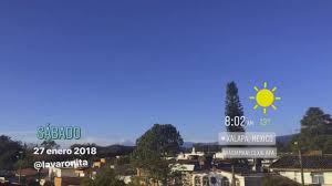27 Y 28 Enero 2018 Asiamanecexalapa Clima Y Pronostico Tiempo Xalapa Veracruz Youtube