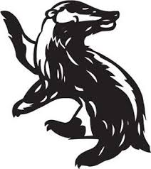 Hufflepuff Badger Silhouette Harry Potter Hufflepuff Harry Potter Halloween Badger
