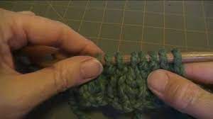 Slip the remaining stitches (if any) to the third needle. Knitting Basics K2 P2 Rib Stitch English Method Youtube
