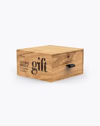 Restaurant pizza packaging box psd mockup. Wooden Gift Box Psd Mockup Half Side View Free Calendar Mockup Psd Templates All Free Mockups
