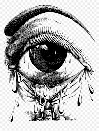 I never drew people crying much in my life, so i managed to practice a little and improve. Crying Eyes Drawing Hd Png Download Vhv
