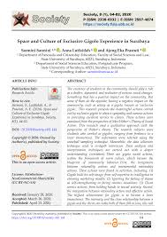 Pdf Space And Culture Of Exclusive Gigolo Experience In Surabaya