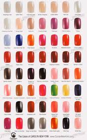 Opi Color Chart Numbers Bedowntowndaytona Com